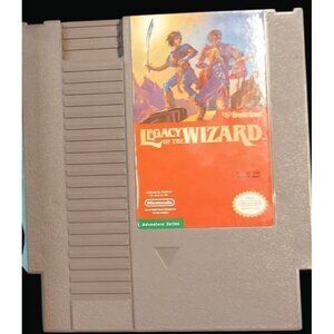 1985 Nintendo NES Legend of the Wizard Game R01 I